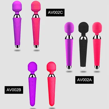 Wireless Dildos AV Vibrator Magic Wand Female Vagina Clitoris Stimulator USB Rechargeable Massager Goods Adult Sex Toys 3