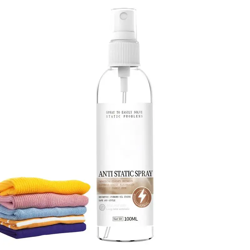 

Статическая защита, натуральный растительный экстракт, больше не прилипает, устройство для устранения запахов и освежитель ткани, 100 мл, размягчение и смягчение одежды