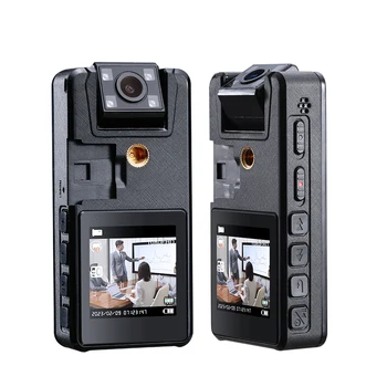 Vandlion 적외선 야간 투시경 풀 HD 미니 카메라 대시 캠, 소형 캠코더, 180 도 신체 착용 카메라, A39N 1080P