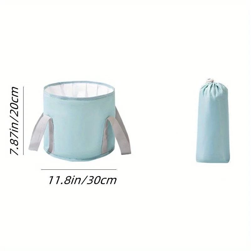 Relieve Your Feet After A Long Day with This Portable Collapsible Foot Bath Basin-Perfect for Traveling & Camping