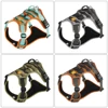 Medium Large Dog Harnesses Collar Labrador Army Reflective Adjustable Harness Oxford Cloth Pet Vest Training Hound Walk the Dog 5