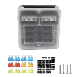 Multi - Circuit Fuse Holder with LED Indicator (1Set)
