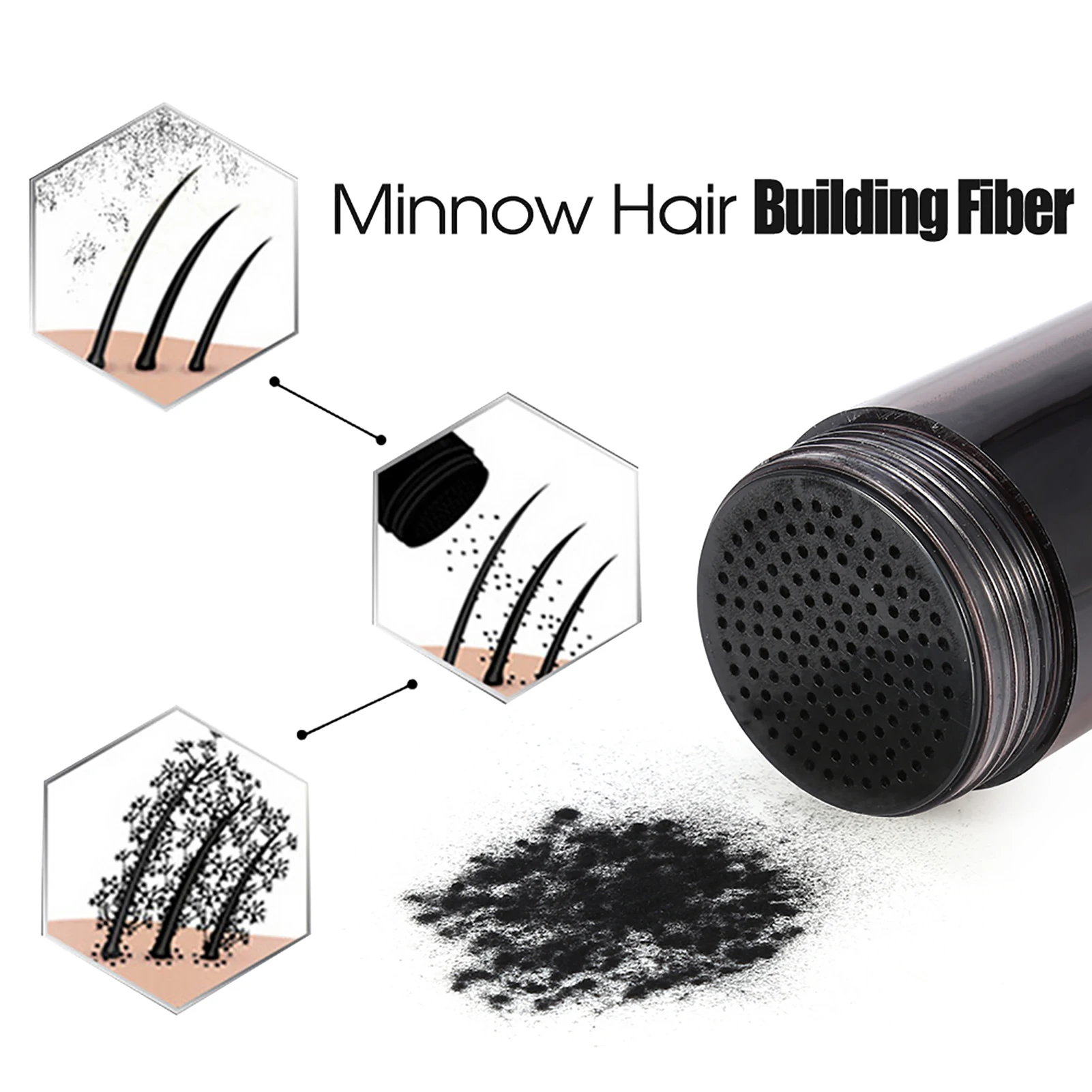 25g 9 Types Women Men Baldness Concealer Thickening Hair Building Fibers Hair Powder Optic Equipment Product Anti Loss