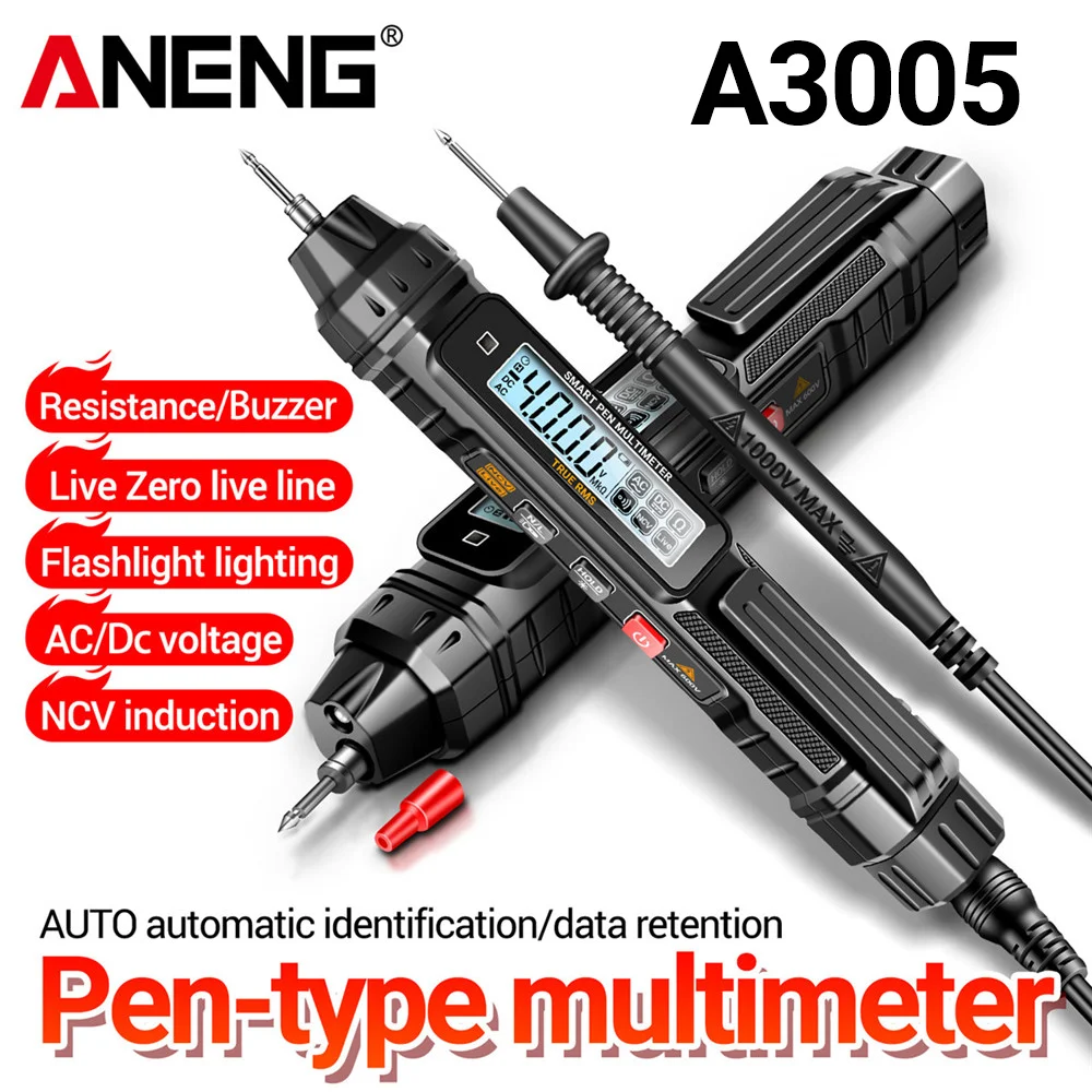 ANENG A3005 Tasche Stift Typ DigitalMultimeter ohne Batterie 4000