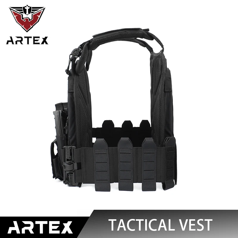 Artex Modular Plugboard High-Strength Wear-Resistant Waterproof Nylon Outdoor Hunting Versatile Tactical Vest 8008