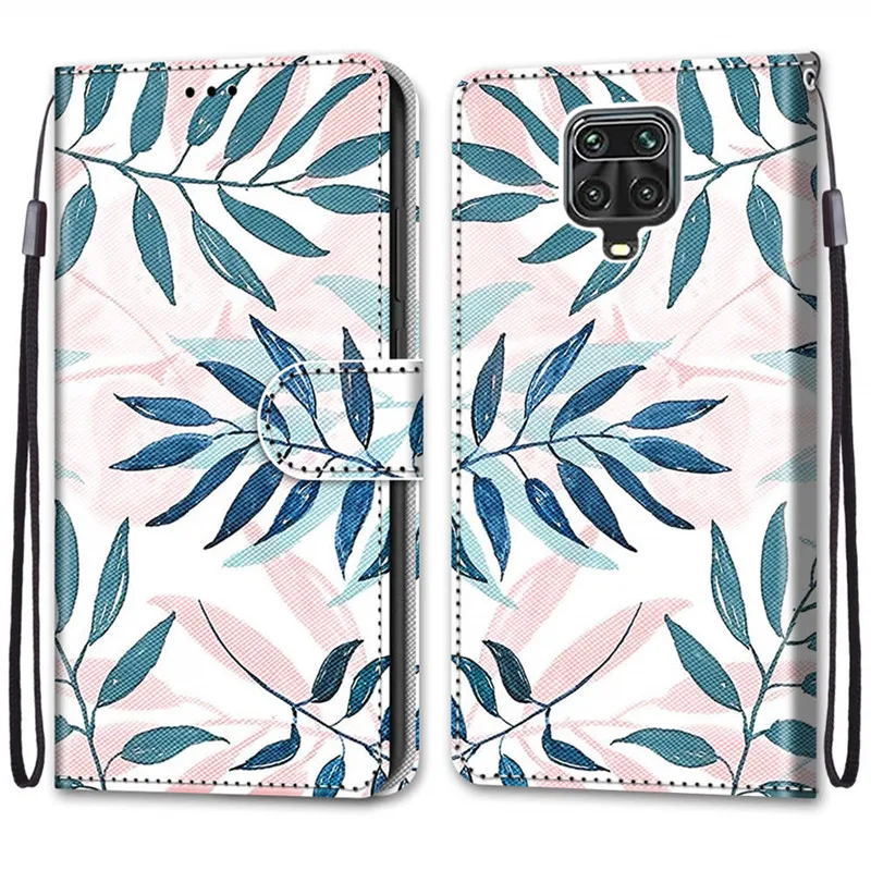 Flower Pattern Flip Case For Xiaomi 9 S Redmi Note9 S Note 9S 9 Pro Max Note9S Wallet Leather Phone Case Stand Book Cover leather wallet case leather case phone case leather phone case