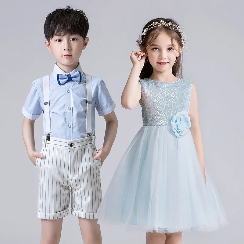 

Детская одежда для выступлений хора для учащихся начальной и средней школы для соревнований в детском саду Танцы для девочек