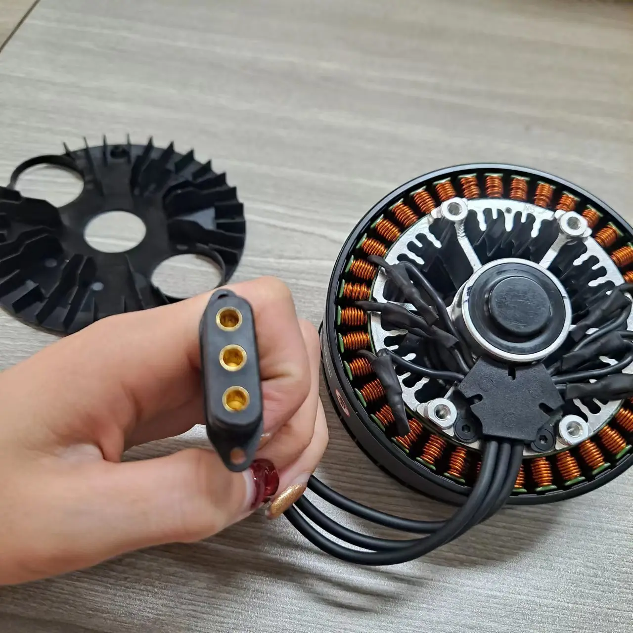 Drone Accessories Drone Repair Parts Agriculture Agras Drone Accessories Engine Motor For DJI T30 Motor Rotor Shell Original New