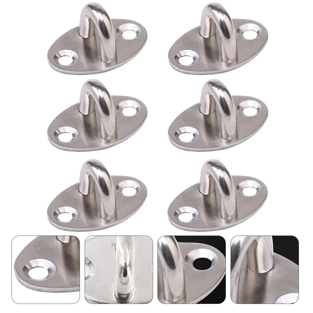 

Hook Ceiling Swing Eye Plate U Ring Staple Boat Hooks Pad Suspension Brackets Marineloop Chair Hanging Kit