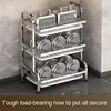 Dish Drying Rack Compact Kitchen Dish Rack Drainboard Set Large Rust-Proof Dish Drainer with Utensil Holder 5