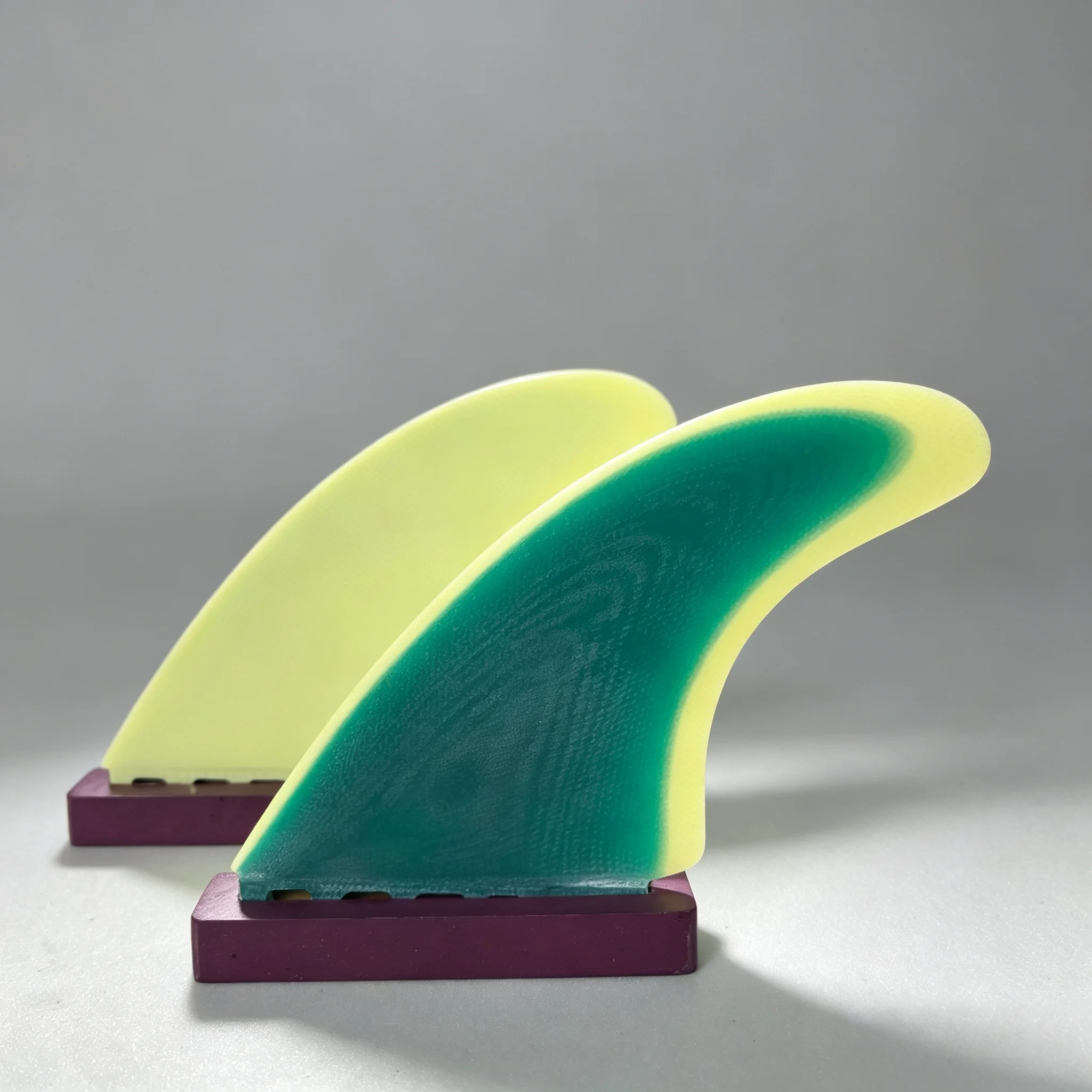 Pinne per Tavola da Surf FUT, Set di 3 Pinne Professionali, Pinne Multistrato Laminato, Durevoli e Antiscivolo - immagine 6