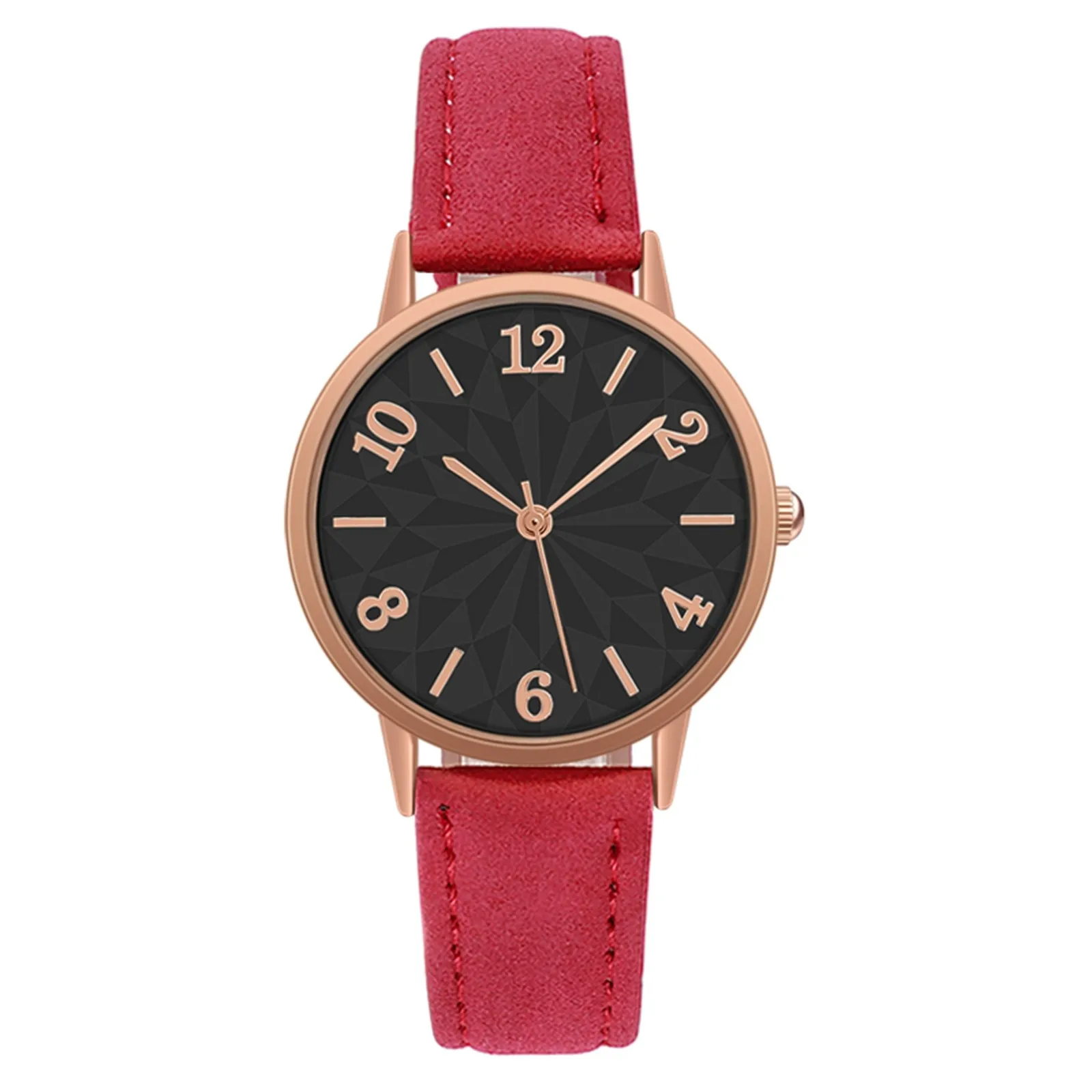 

2023 Women New Diamond Vintage Stopwatch Frosted Leather Concise Watches Luxury Quartz Clock Ladies And Girls Bracelet Gift