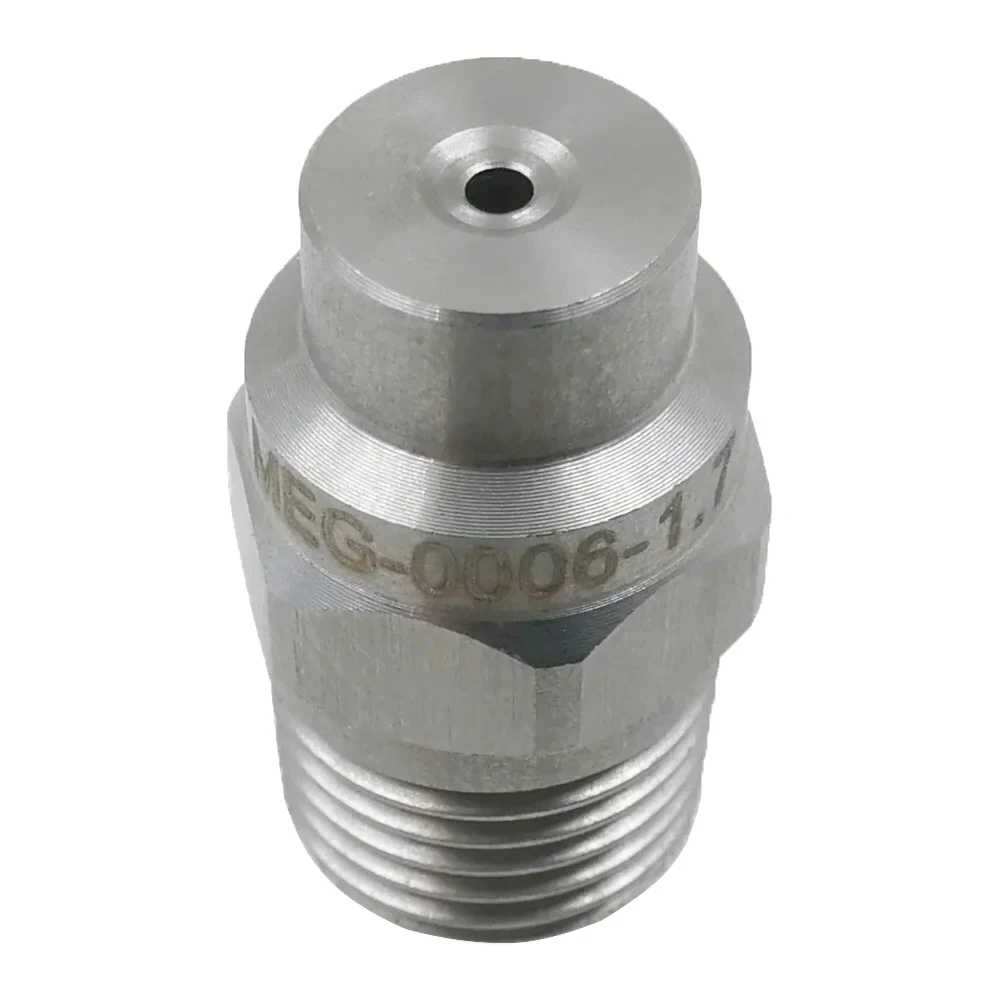MEG-High Pressure Spray Nozzle, Solid Stream, Straight Jet Nozzle,0 Degree Solid Cone Nozzle, Washer Nozzle, 1/4" 4