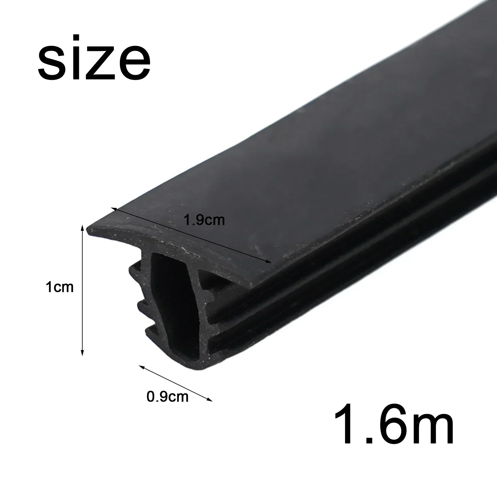 Car Seal Strip Rubber Dustproof Soundproof Easy To Install 1.6m/5.25 Feet Accessories door seal strip sealing strip tape window seal strip sealing tape sealing strip rubber seal strip silicone seal strip