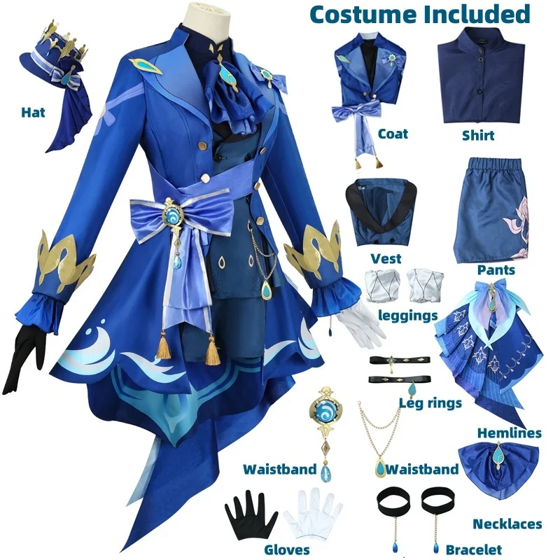 Furina Fontaine Cosplay Set 4