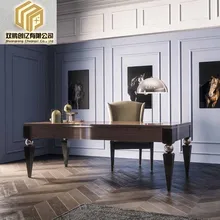  Light luxury office desk modern minimalist high-end writing desk desk study computer desk hotel desk and chair 