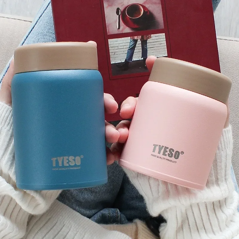 Stainless Steel Insulated Soup Cup Thermal Water Mug