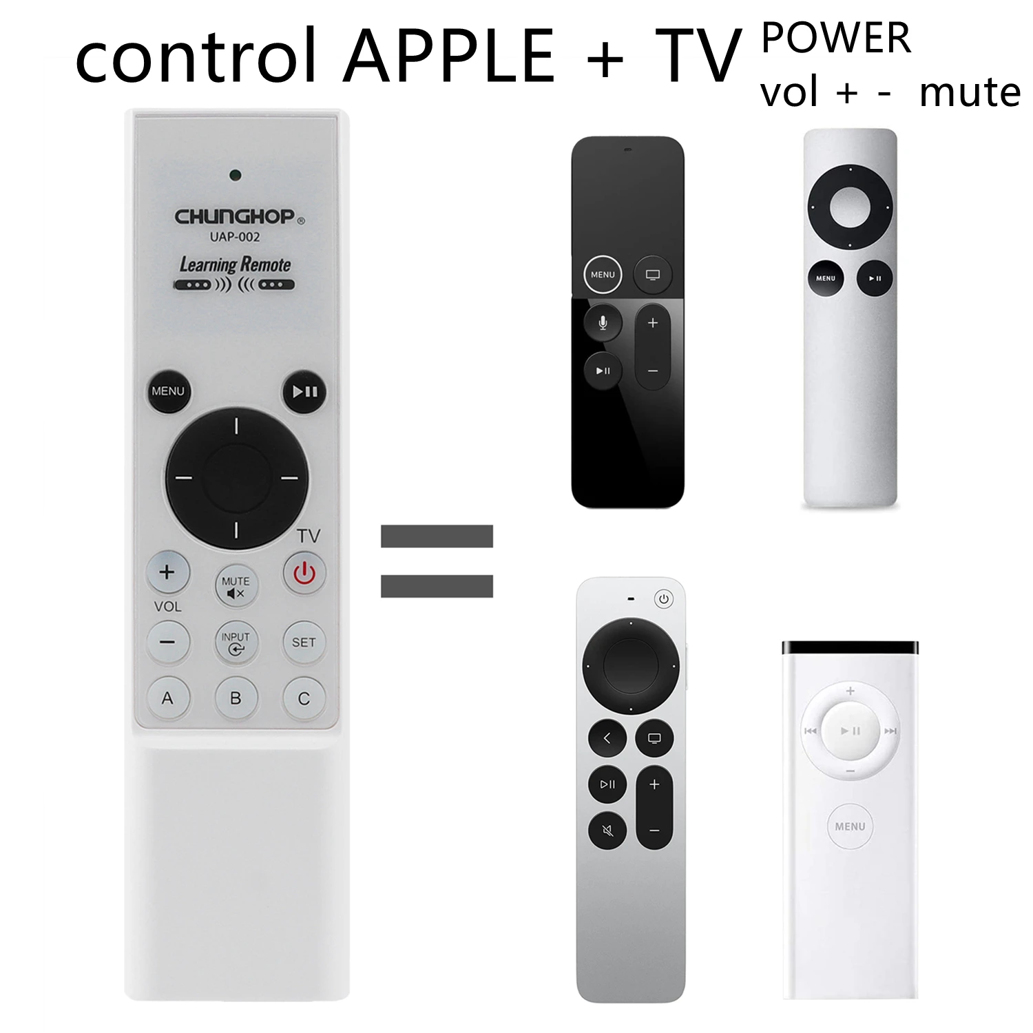 New Remote Control MC377LL/A for Apple TV4 Box A1156 A1427 A1469 A1378 A1294 MD199LL/A MC572LL/A