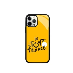 T - Tour De France Bike Phone Case with Mirror Finish and Magsafe Wireless Charging Compatibility for iPhone 12 Mini (Z1)