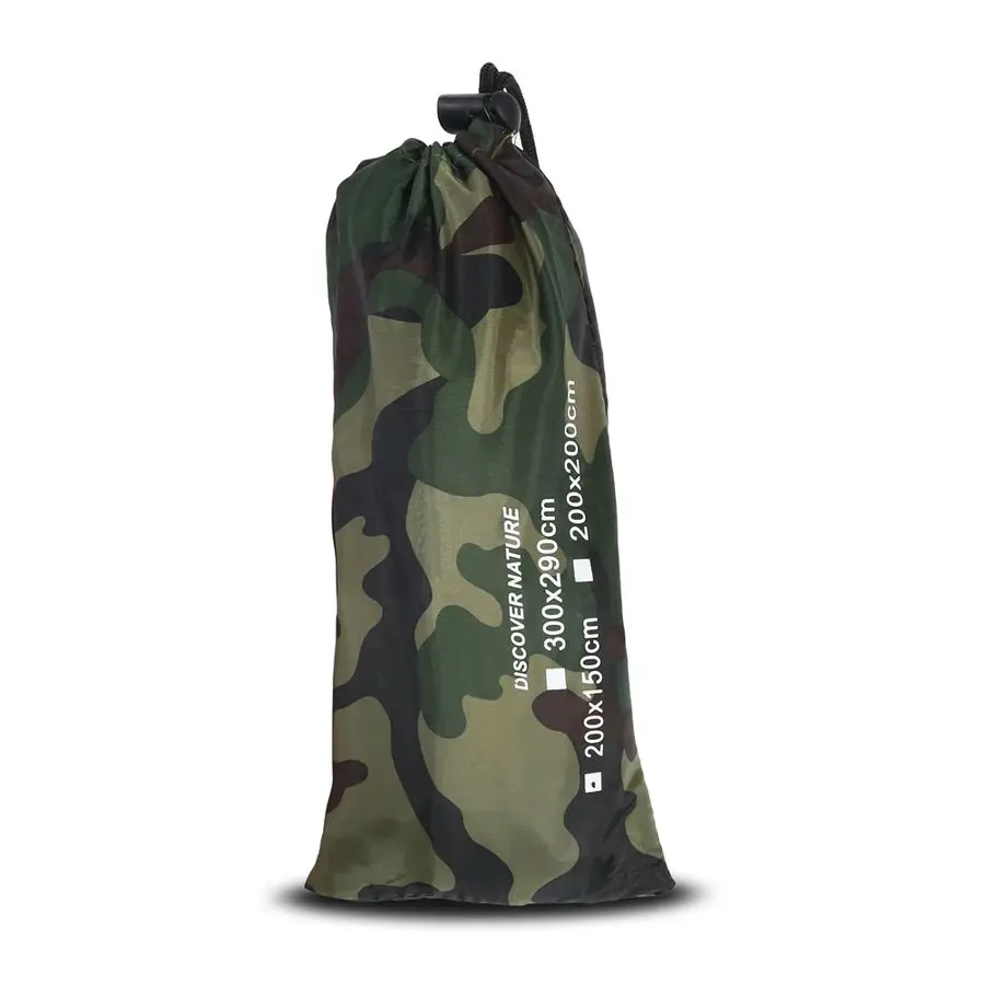 Camouflage Tent Tarp Ultralight Camping Hunting Shelter Waterproof Tarp Tourist Awning Tent Outdoor Camping Survival Tents waterproof tarpaulin waterproof tarp tarpaulin rain cover ultralight tarp