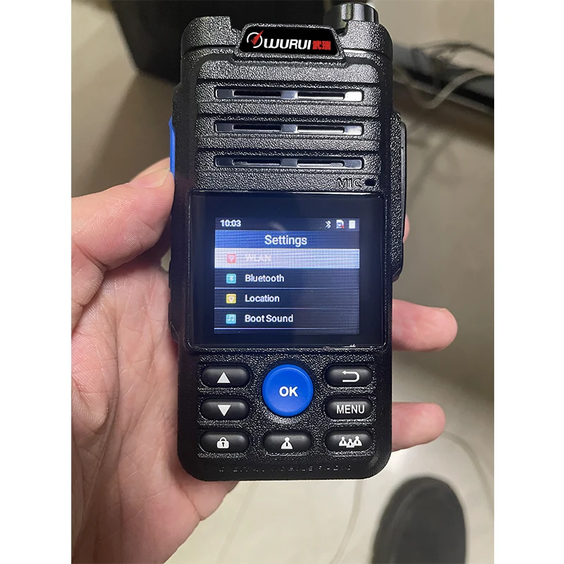 Wurui B5 Zello 4G walkie talkie poc radios Two-way radio ham Push-button telephone communications profesional long range phone
