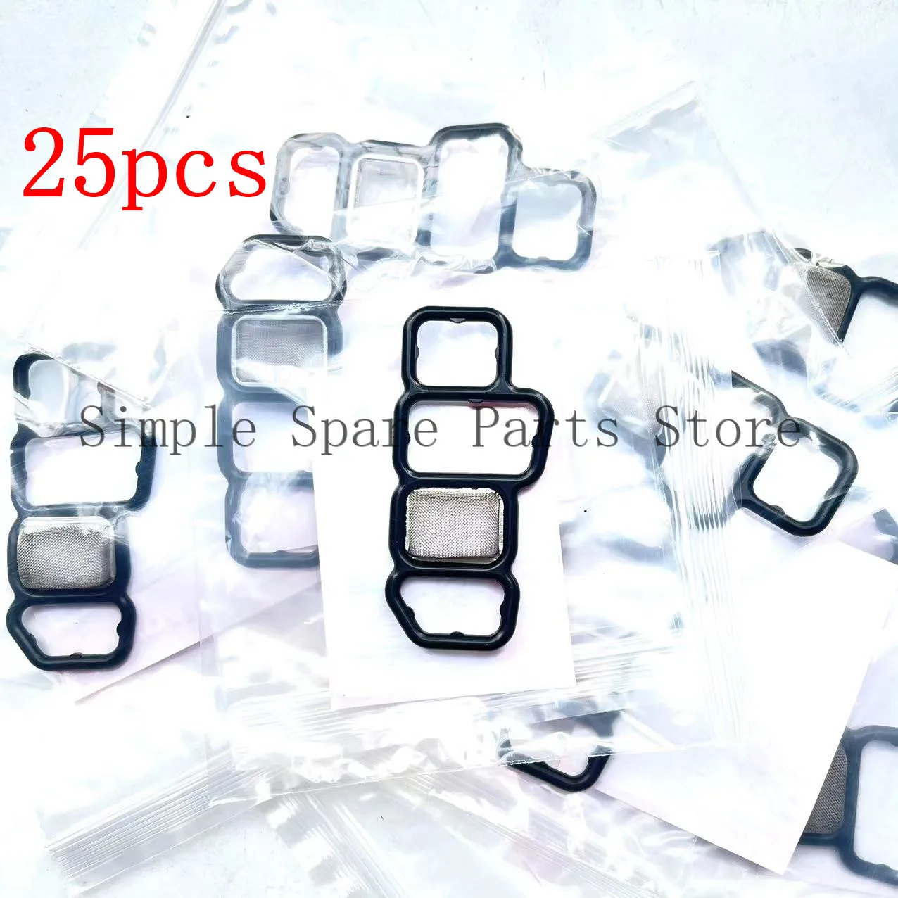25X 15826-RNA-A01 15826 RNA A01 15826RNAA01 VVT Variable Timing Spool Solenoid Valve Gasket Filter For Honda Civic 06-14 Accord