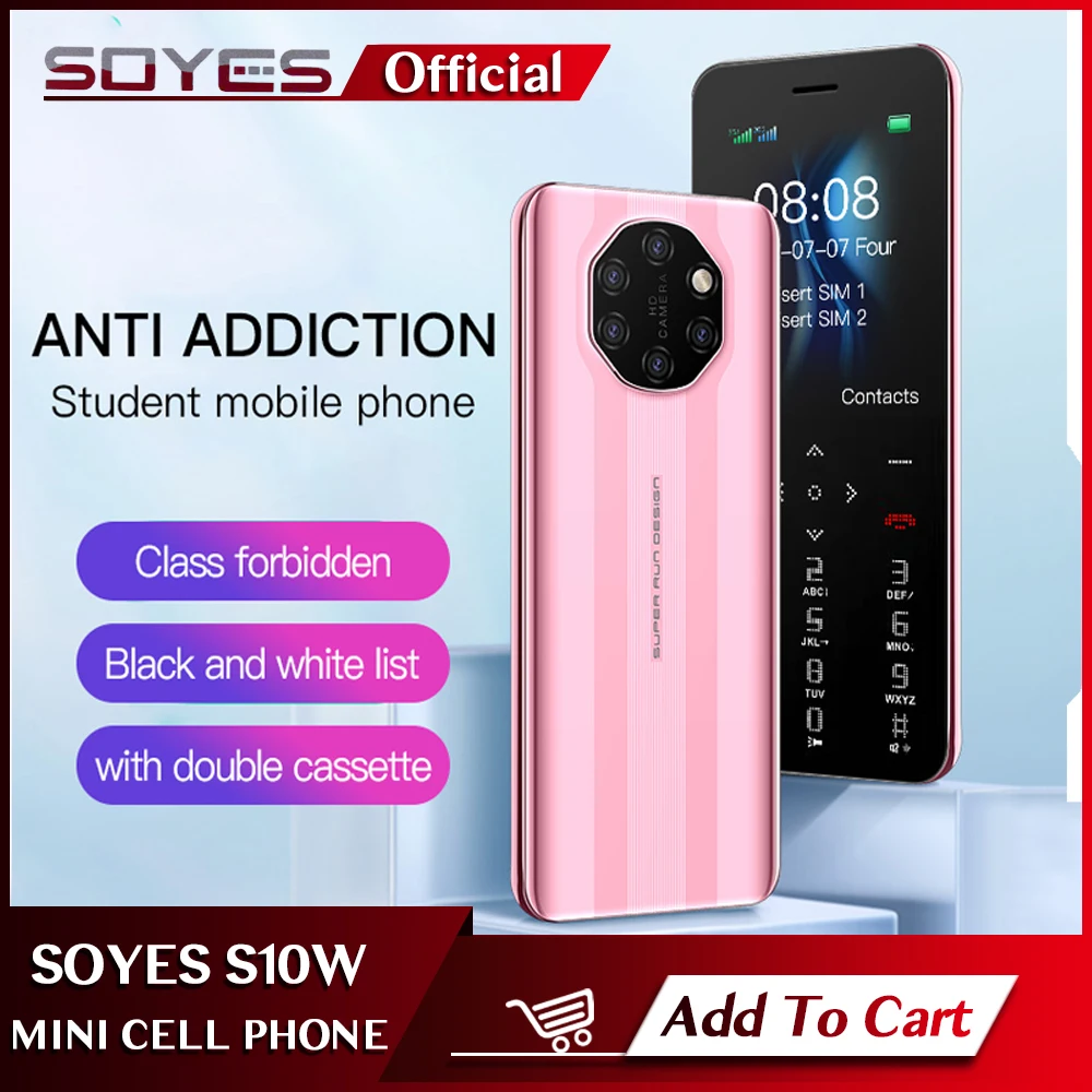 Tanio SOYES Mini telefon komórkowy GSM 2G tryb