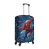 Spider Man Web Shooting Leap Poster Suitcase Cover Business Protection Flight Strectch Luggage Accesories 3