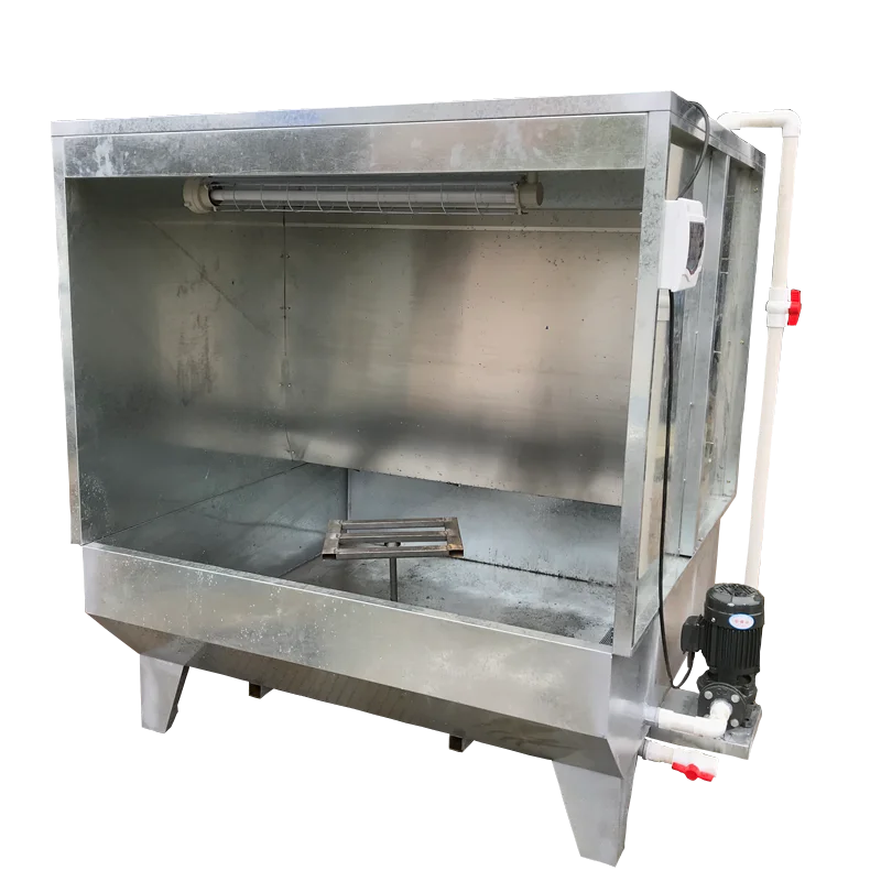 

Environmentally friendly water curtain stainless steel spray paint water curtain cabinet small environmental protection paint ro