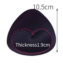 Sponge Bra Inserts for Enhanced Push-Up Effect - Women's Intimate Swimwear Pads (1pair NRT121)