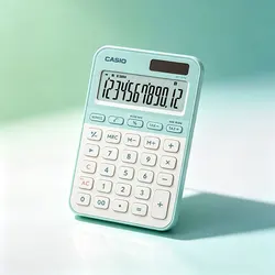 Miniature Quick - Bounce Calculator - Perfect for Travel and Everyday Use (MS - 20YC - GREEN)