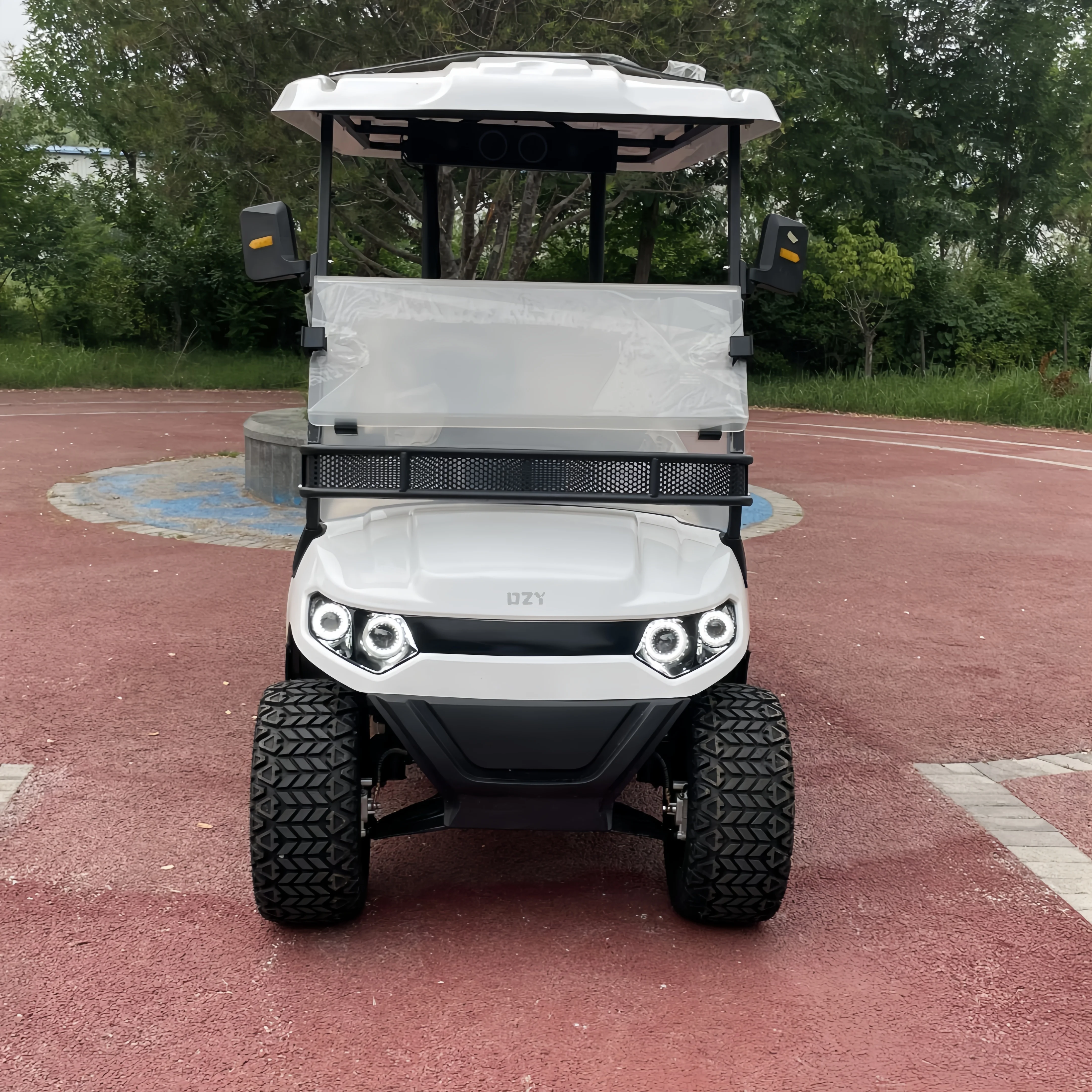 4 Wheel 4 Seater 6 Seater Cart Club Electric Neighbor Community Golf Carts ODM Golf Carts