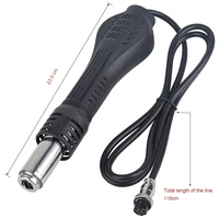 JCD Hot Air Gun Hand Shank Micro Rework Soldering Station LED Digital Hair Dryer For 750W Welding Repair Tools 2