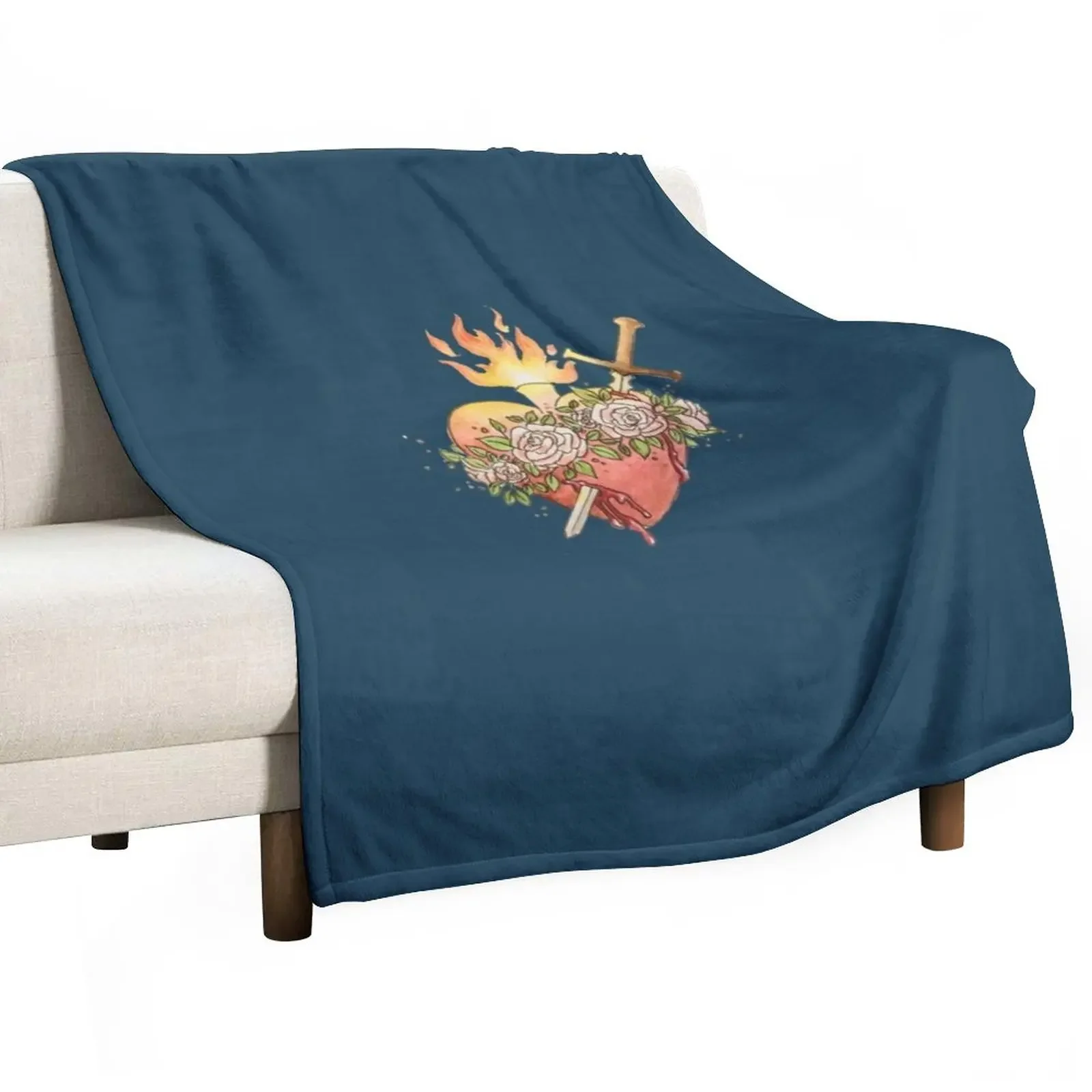 

New Immaculate Heart of Mary Throw Blanket Extra Large Throw Luxury Throw Blankets