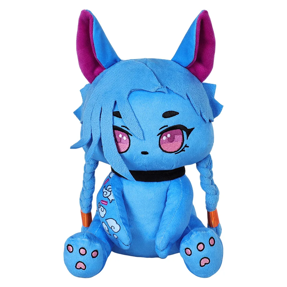 Jinx ﻿Vi Cosplay Plush Cartoon Cat Anime LOL Fantasy Plushies Soft ...