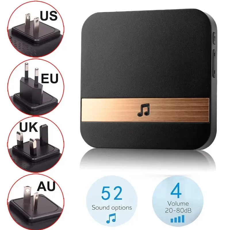 Smart Wireless WiFi Video Doorbell for Enhanced Home Security