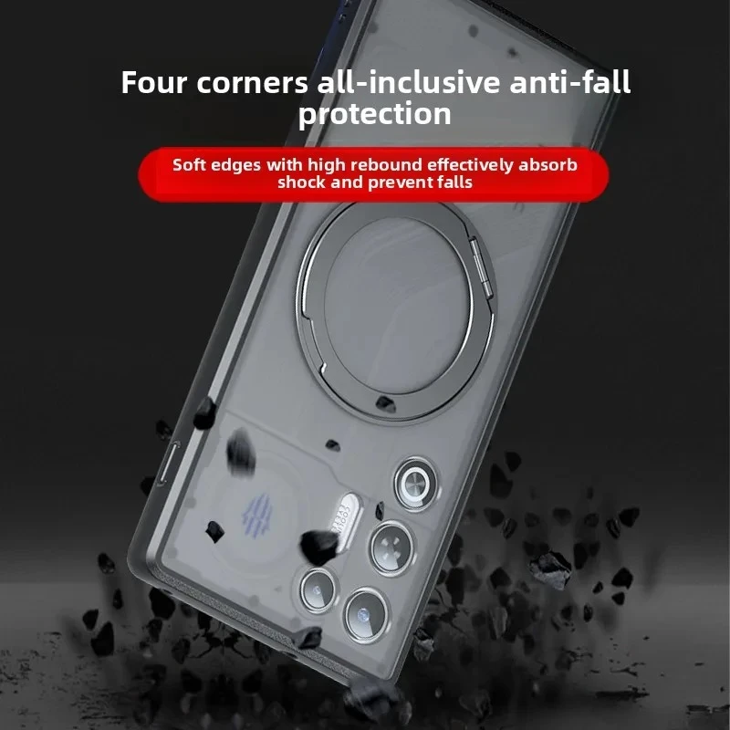 Premium Ticking Rotating Stand with Shockproof Magnetic Case