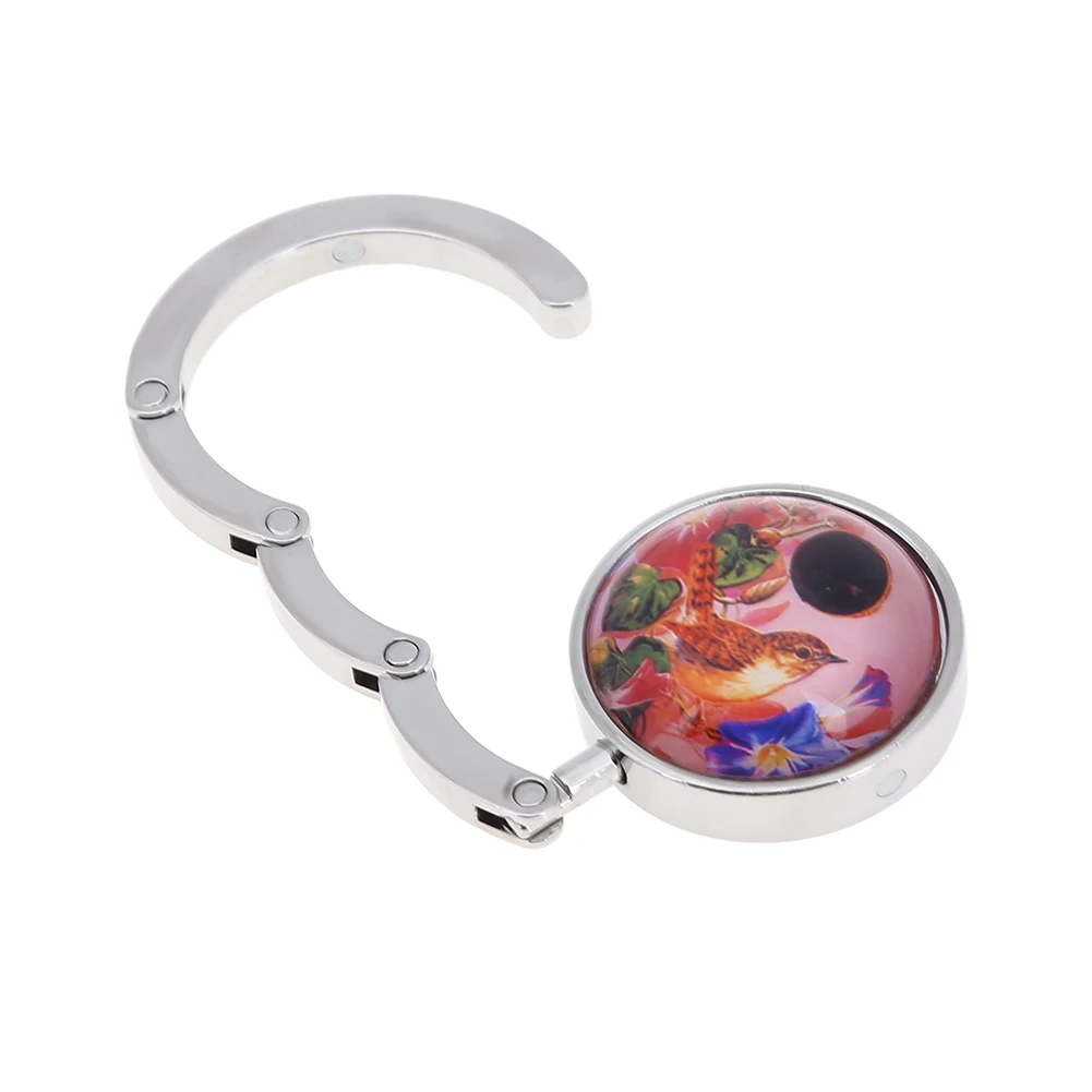 Metal Handbag Hook Foldable Desk Bag Purse Holder Hanger