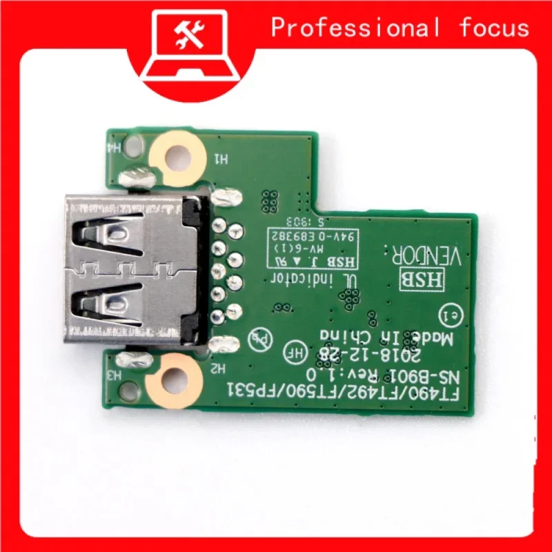 Originale Per Lenovo Thinkpad T490 P43S T590 P53S Scheda Usb 02 Hk995 Ns-B901