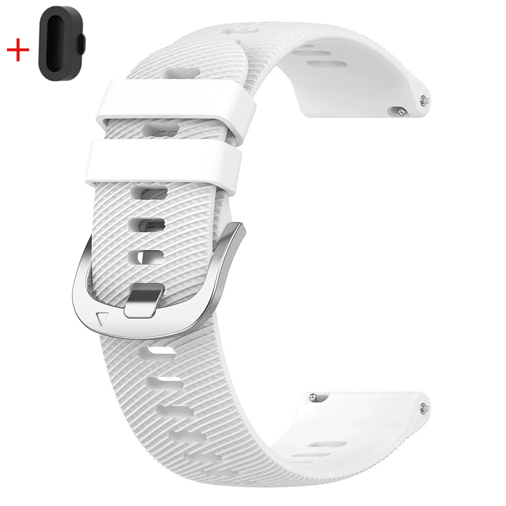 Versatile Silicone Smartwatch Band - Multiple Sizes Available