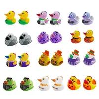 Halloween Skeleton Duck Sound Spooky Skull Duck Water Toy Bathing Toys Gift Box Party Favors Goodie Bag Fillers For Boy And Girl 1