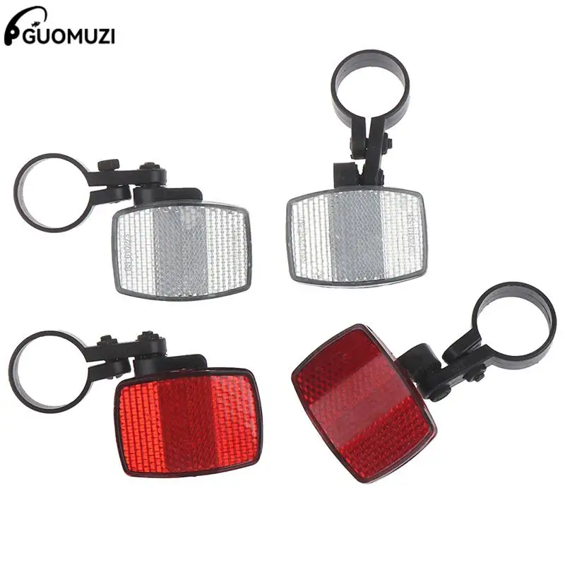 

Bike Lights Handlebar Mount Safe Reflector Bicycle Bike Front Rear Warning Red / White Bike Accessories Wholesale Outdoor