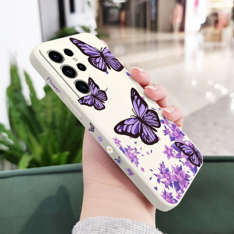 Dreamy Butterfly Silicone Phone Case Cover