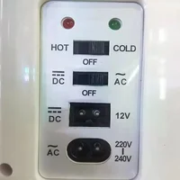 Tableau d'alimentation de petit réfrigérateur monté sur voiture, interrupteur froid et chaud, 3A250V, 4L, 6L, 7.5L, 10L, 12L, 16L 5