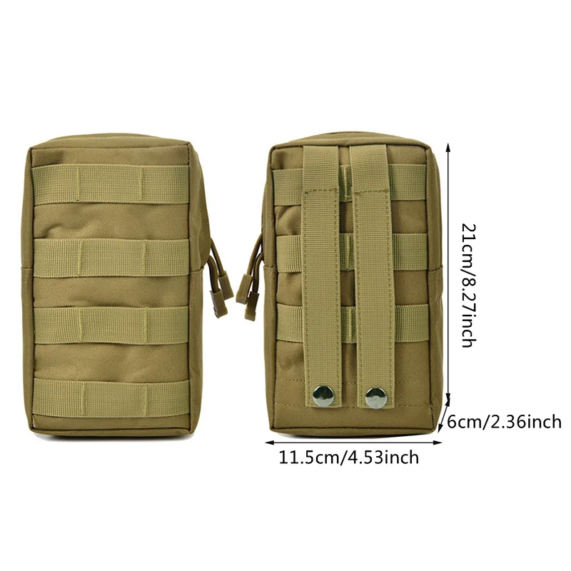 Description Picture 2 of item2024 Tactical Bags Molle Pouches Waist Bags Men Phone Pouch Camping Hunting Accessories Belt Multifunctional Sports Waist Pack