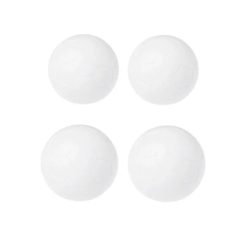 Table Soccer Mini White Official Foosball Replacement Parts Resin Balls Decor 2x