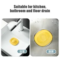 Kitchen Sink Plug Shower Filter Drain Cover Stopper Sink Strainer Drainer Floor Drain Hair Catcher Bathroom Accessorie 3