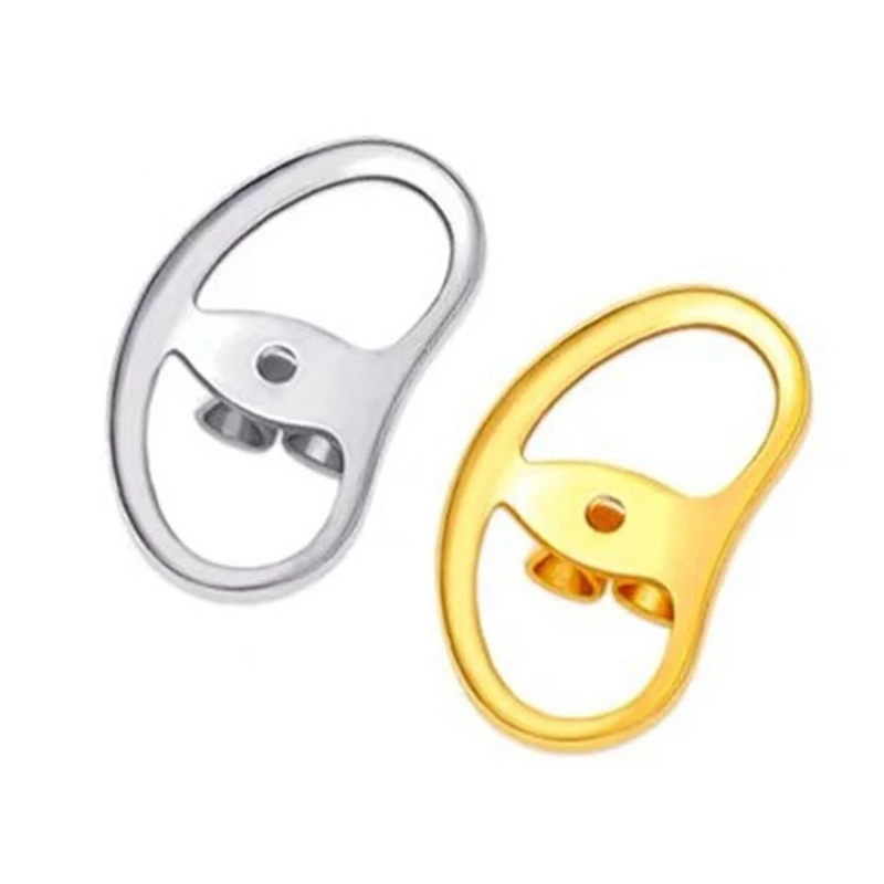 652F 4 Stück große Ohrring-Heber, Metall-Ohrring-Stopper, durchbohrte Sicherheits-Ohrstützen, Ersatz-Rücklaufsperren für Frauen