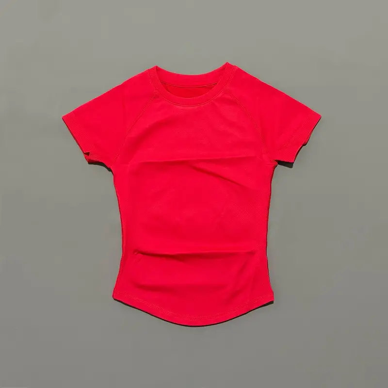 HISTELLO Sport Short Sleeve Top Seamless Yoga Leotard Clothing Women Running Sports T Shirt Workout Shirts Fitness Sports Vest - Image 12