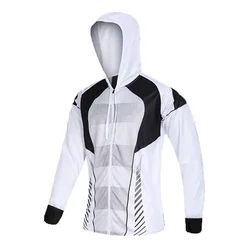 Fishing Shirt Summer Sun Protection Long Sleeve Fishing Jerseys Breathable Professional Men Fishing Clothing Hooded